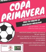 Inscripciones para la Jornada Deportiva Semana Santa