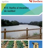 Ruta 13 ZaragozAnda. Vuelta al meandro de Juslibol