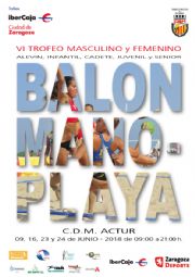 VI Trofeo «Ibercaja-Ciudad de Zaragoza» de Balonmano Playa