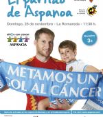 Partido benéfico ASPANOA: Veteranos Real Zaragoza - Selección Española de Leyendas