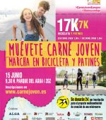 **SUSPENDIDA** Marcha en bicicleta y patines «Muévete Carné Joven»