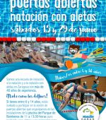 Jornadas de puertas abiertas de natación con aletas