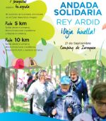 Inscripciones para la VI Andada Solidaria Rey Ardid «Deja Huella»