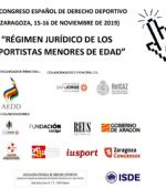 XV Congreso español de Derecho deportivo: Régimen jurídico de los deportistas menores de edad