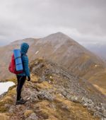 Montaña invernal con Seguridad