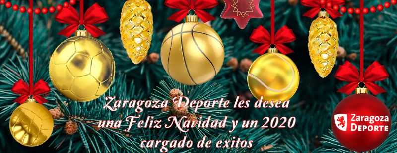 Zaragoza Deporte te desea un Feliz y Deportivo 2020