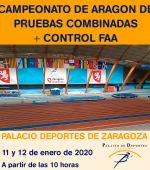 Campeonato de Aragón de Pruebas Combinadas + Control Federación Aragonesa Atletismo