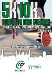 Carrera y Caminata Solidaria 5K-10K por la Igualdad «Todos los días cuentan»