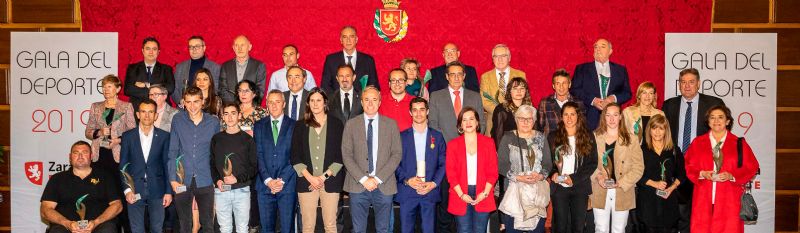 El Ayuntamiento entrega a Javier Fernández la Medalla al Mérito Deportivo Ciudad de Zaragoza en la Gala del Deporte 2019