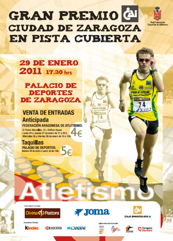 Gran Premio 'CAI - Ciudad de Zaragoza' de Atletismo en Pista Cubierta