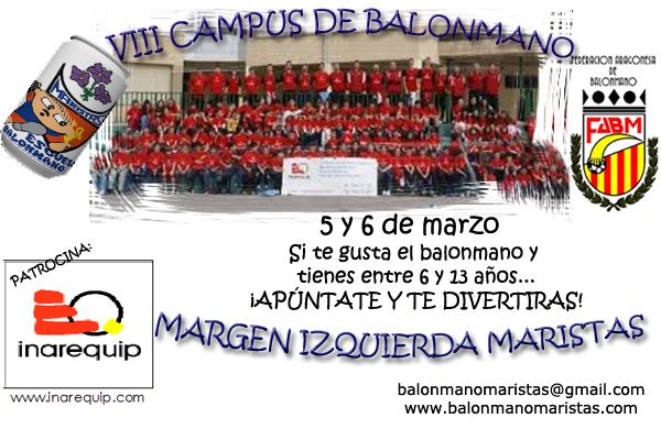 VIII Campus de Balonmano Margen Izquierda