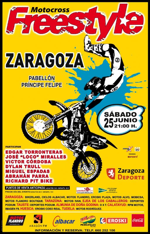 Motocross Freestyle Internacional Zaragoza 2011