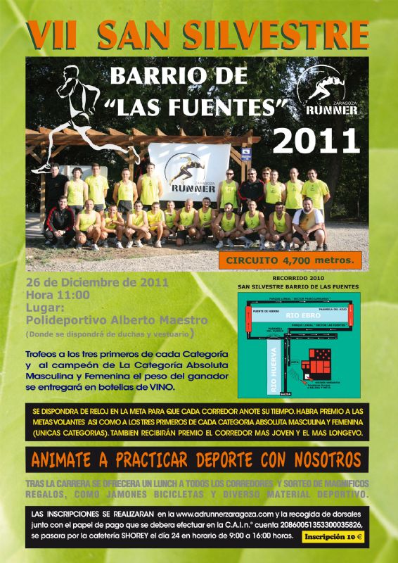 San Silvestre «Barrio de Las Fuentes 2011»