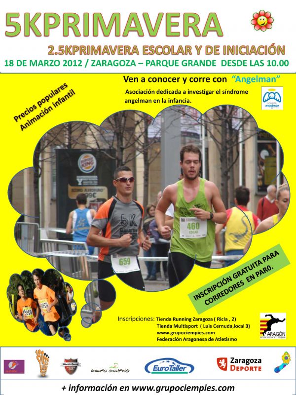 Carrera Popular «5K Primavera» + «2.5K Primavera Iniciación y Escolar»