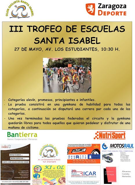 III Trofeo de Escuelas Federadas de Ciclismo