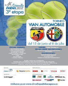 Finales del Torneo de Pádel «Vian Automobile»