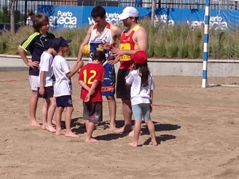 Open de Balonmano Playa para escolares