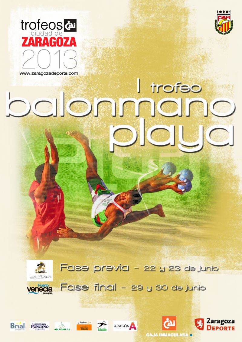 I Trofeo «CAI - Ciudad de Zaragoza» de Balonmano Playa [Fase Previa]