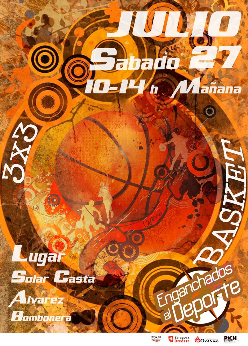 Torneo 3X3 de Baloncesto «Enganchados al Deporte»