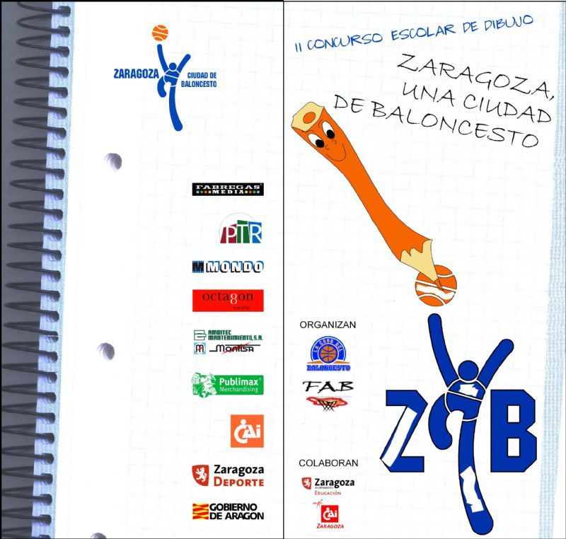 Inicio de presentación de Dibujos <br> II Concurso Escolar de Dibujo «Zaragoza, una ciudad de Baloncesto»