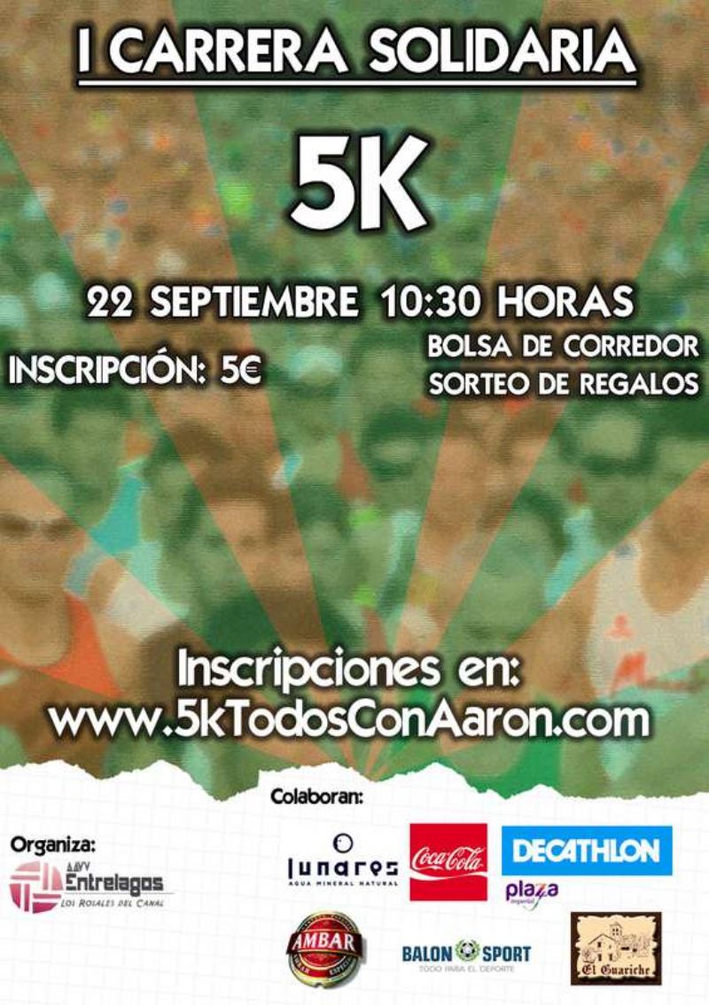 Carrera Solidaria 5K «Todos Con Aarón»