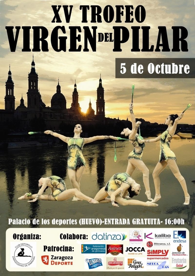 XV Trofeo «Virgen del PIlar» de Gimnasia Rítmica de Conjuntos