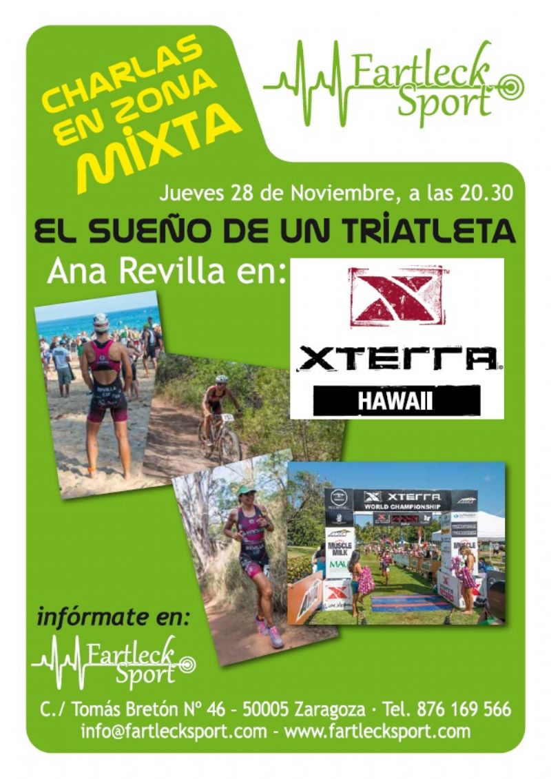 Charla «El sueño de un triatleta»