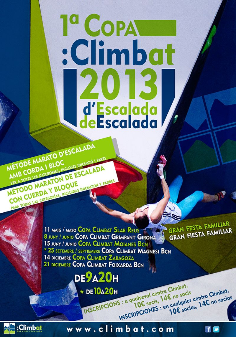 1ª Copa :Climbat Zaragoza de Escalada 2013