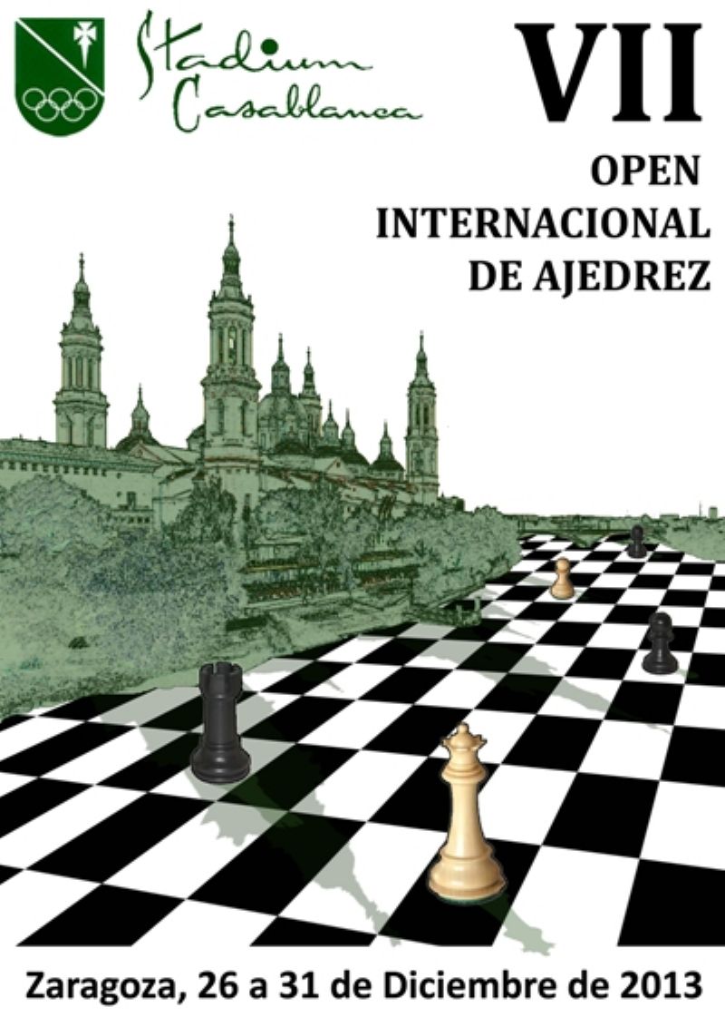 Inicio del VII Open Internacional de Ajedrez «Stadium Casablanca»