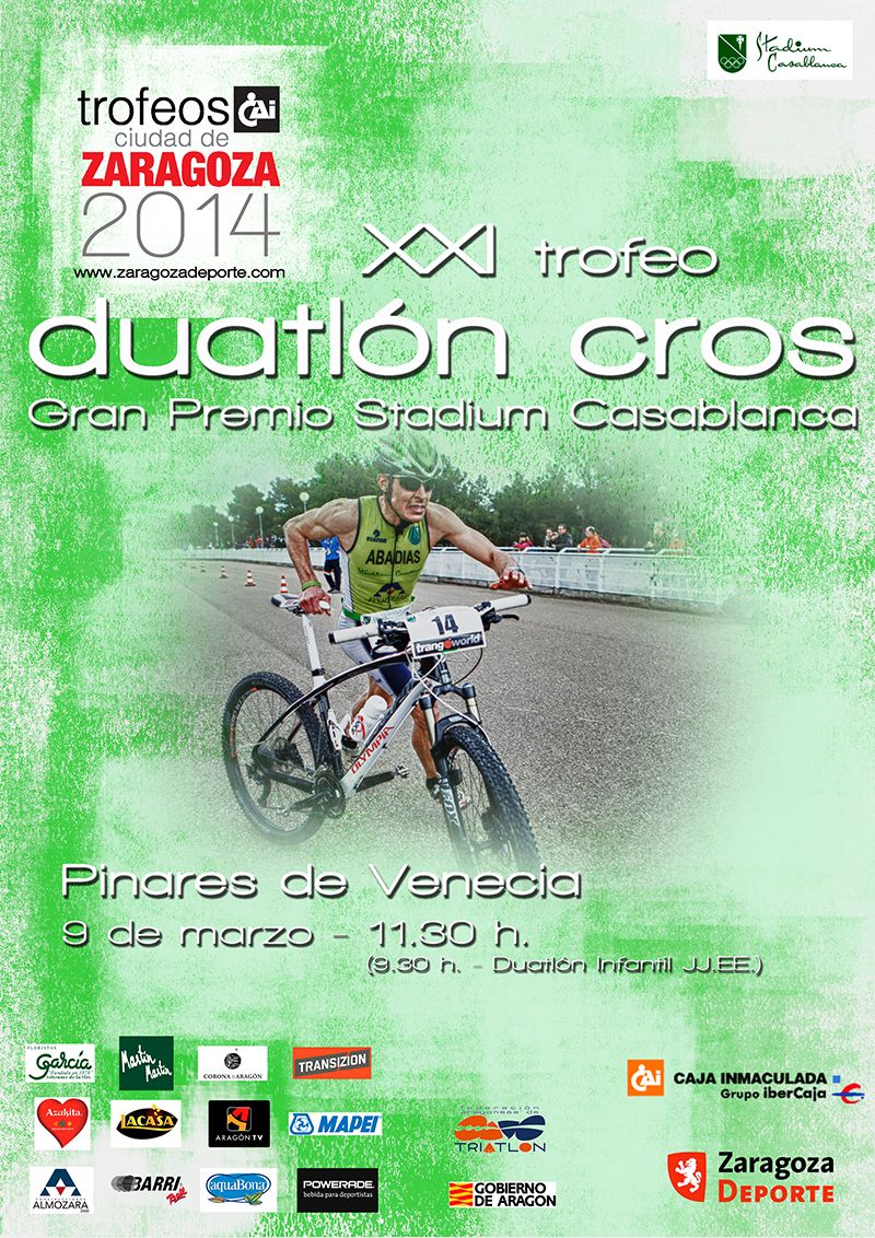 XXI Trofeo «Grupo Ibercaja-Ciudad de Zaragoza» de Duatlón Cros