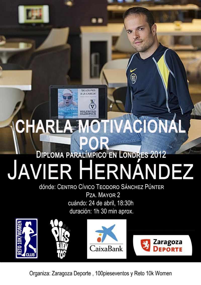 Conferencia Motivacional con el paralímpico Javier Hernández