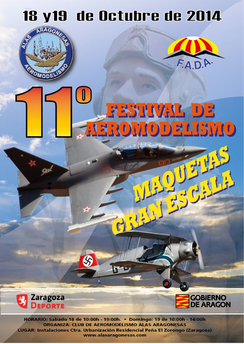 Festival de Aeromodelismo Gran Escala «Aragón 2014»