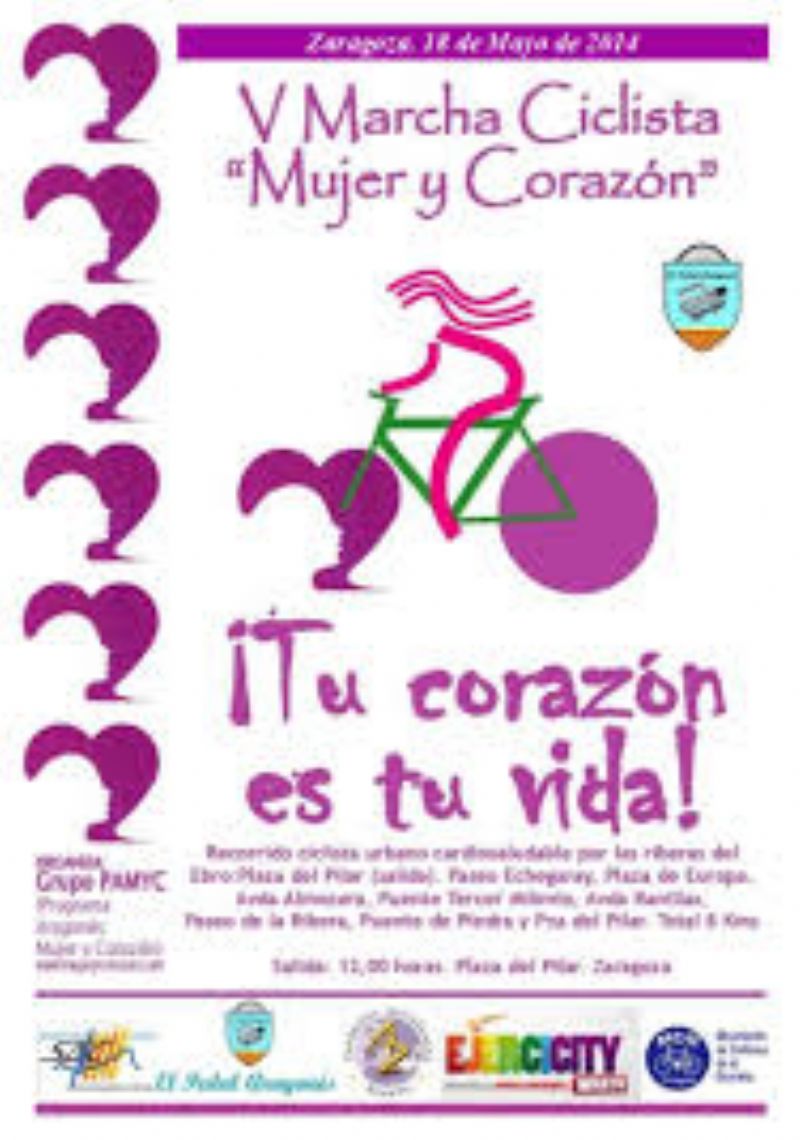 V Marcha Urbana «Mujer y Corazón» en Bici o Patines