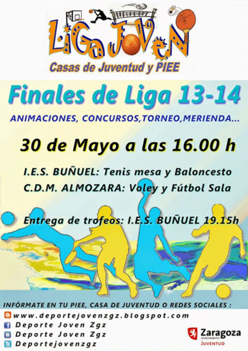 Finales de la Liga Joven «Casas de Juventud y PIEE»