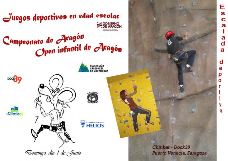 Campeonato de Aragón de escalada de juegos escolares