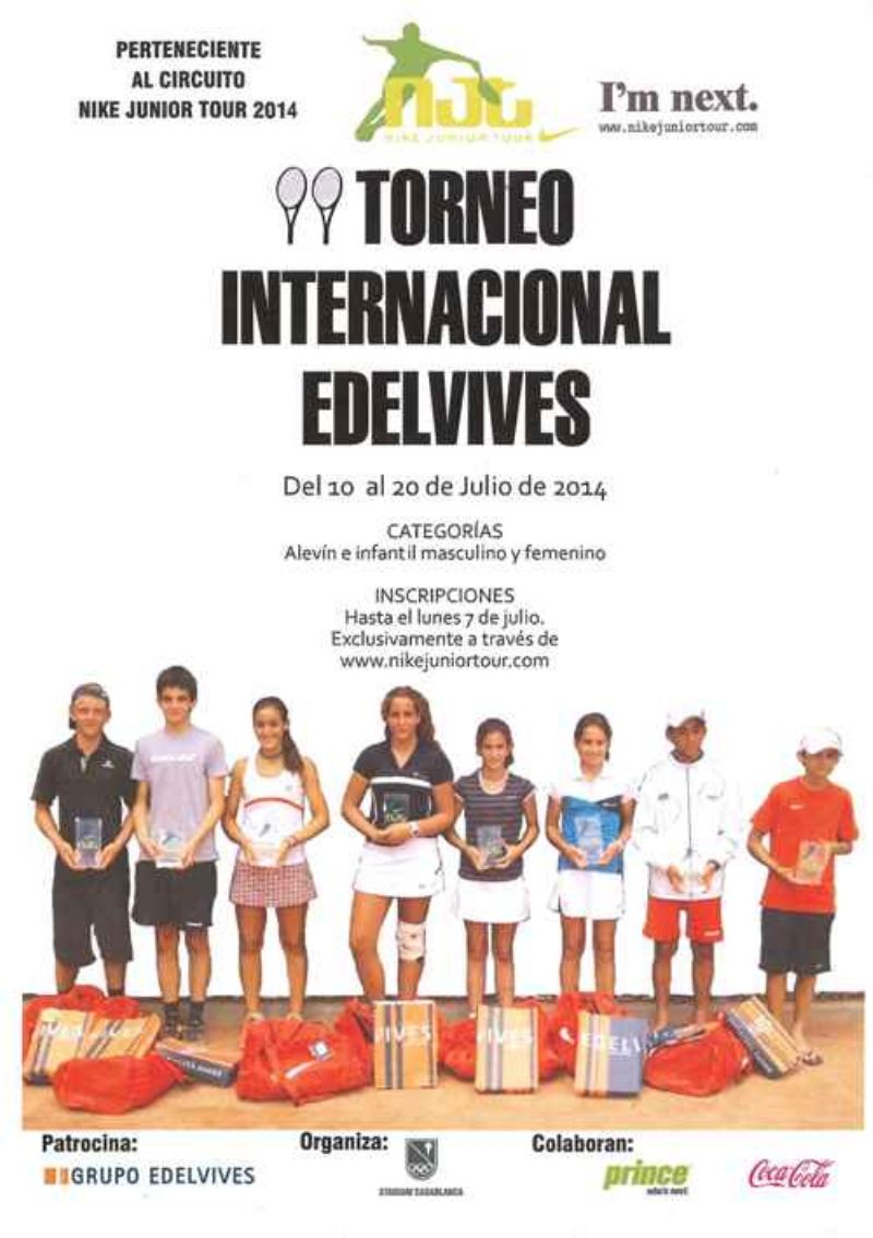 Finales del Torneo Internacional de Tenis «Edelvives»