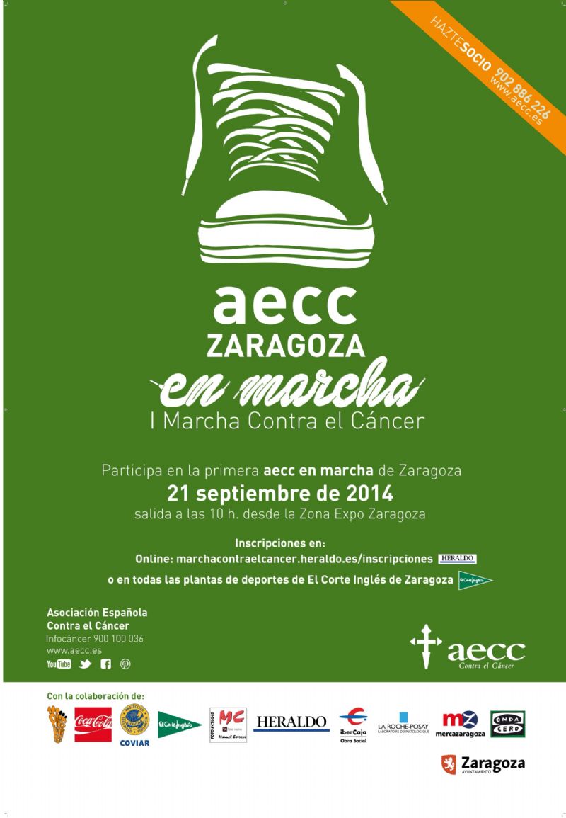 «En Marcha» I Marcha Contra el Cáncer AECC Zaragoza