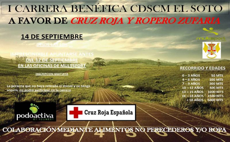 I Carrera Benéfica CDSCM EL SOTO