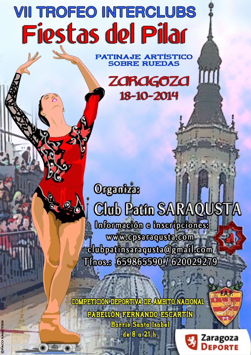 VII Trofeo Interclubs «Fiestas del Pilar» de Patinaje Artístico sobre Ruedas