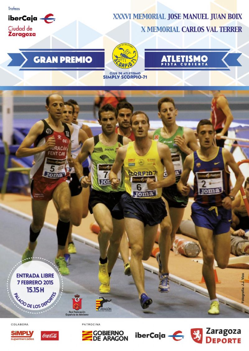 Trofeo «Ibercaja-Ciudad de Zaragoza» de Atletismo en Pista Cubierta. Gran Premio Simply Scorpio 71