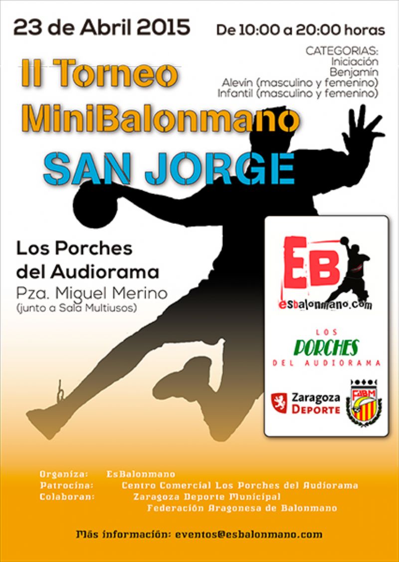 II Torneo de Mini Balonmano «San Jorge»