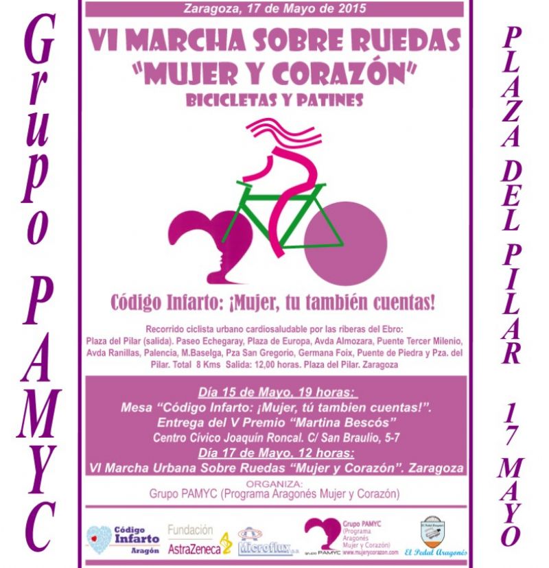 VI Marcha Ciclista Urbana “Mujer y Corazón”