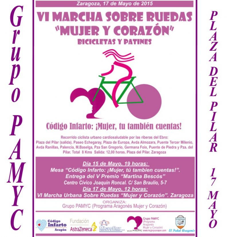 VI Marcha Ciclista Urbana “Mujer y Corazón” VI Marcha Ciclista Urbana “Mujer y Corazón”