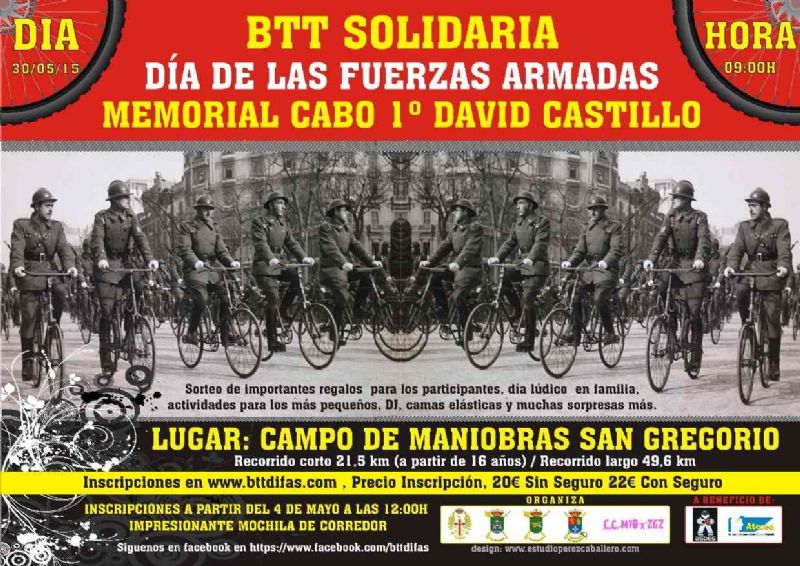  I BTT Solidaria «Día de las Fuerzas Armadas»