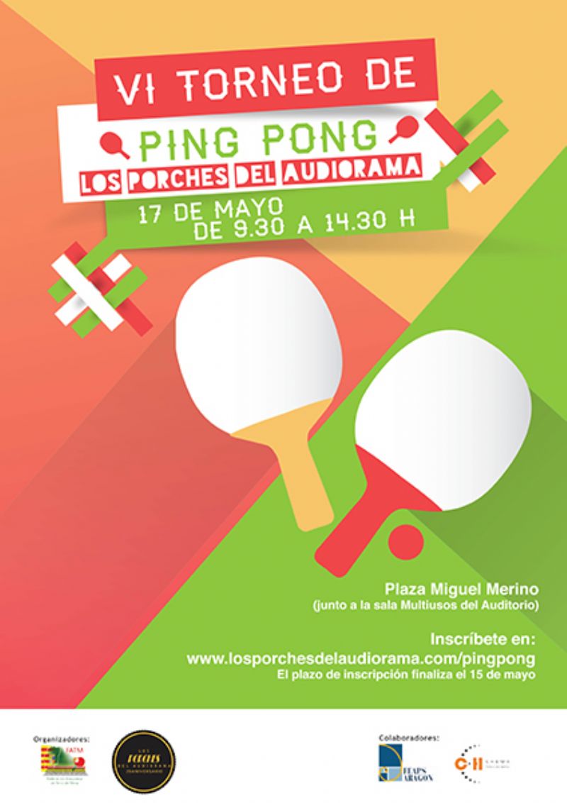 VI Torneo de Ping-Pong «Los Porches del Audiorama»