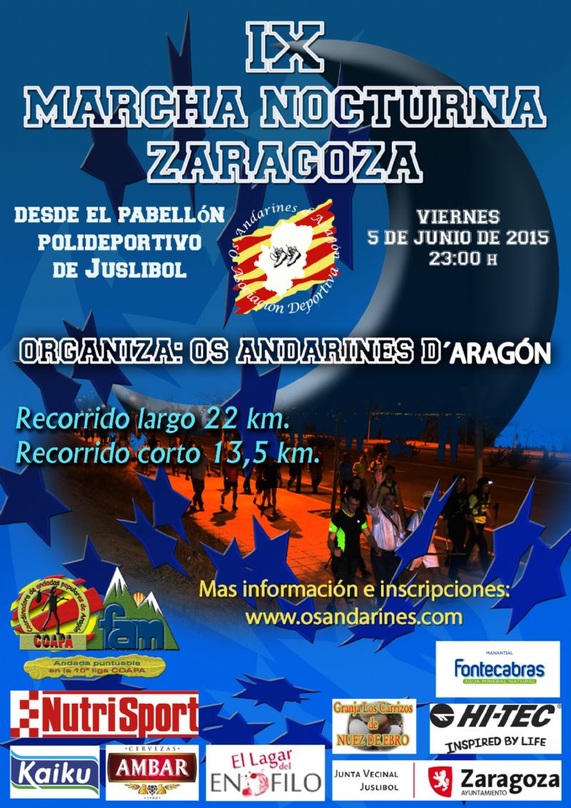 IX Marcha Nocturna de Zaragoza