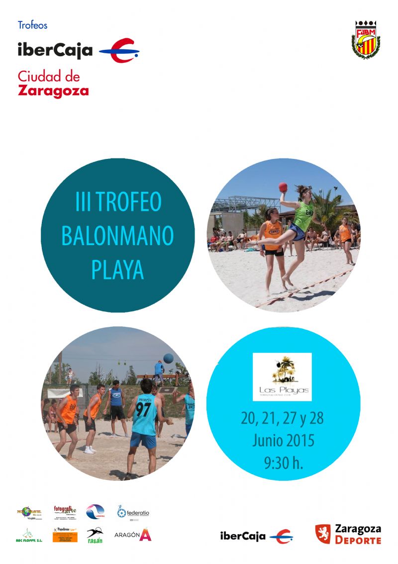 III Trofeo «Ibercaja-Ciudad de Zaragoza» de Balonmano Playa