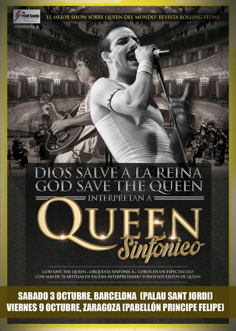 Concierto «God Save the Queen SINFÓNICO - Tributo a Queen»