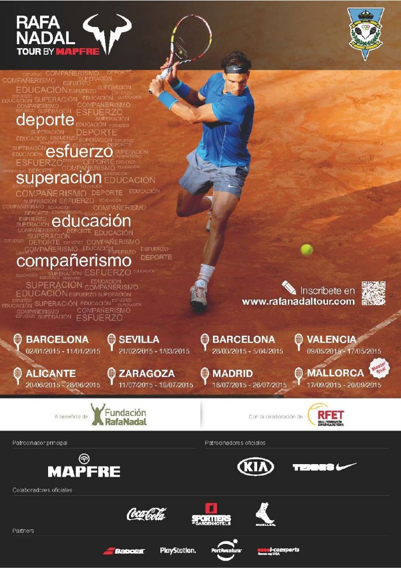 «Rafa Nadal Tour by Mapfre» en Stadium Casablanca