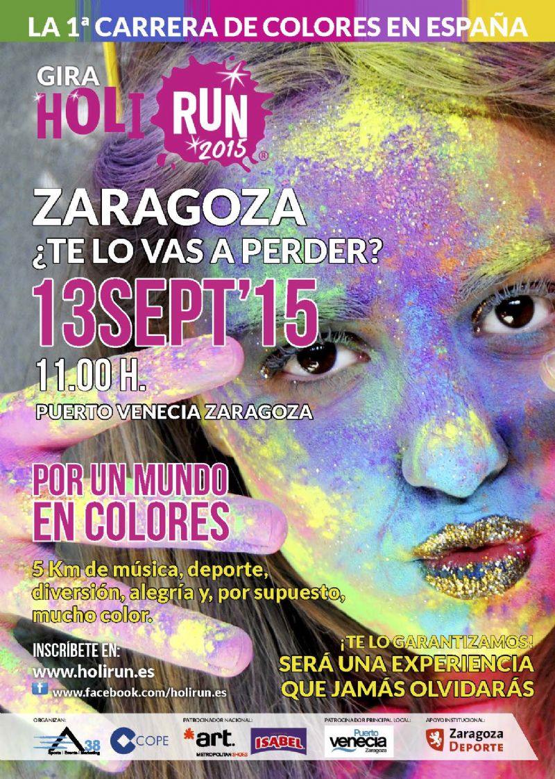 Holi Run Zaragoza 2015